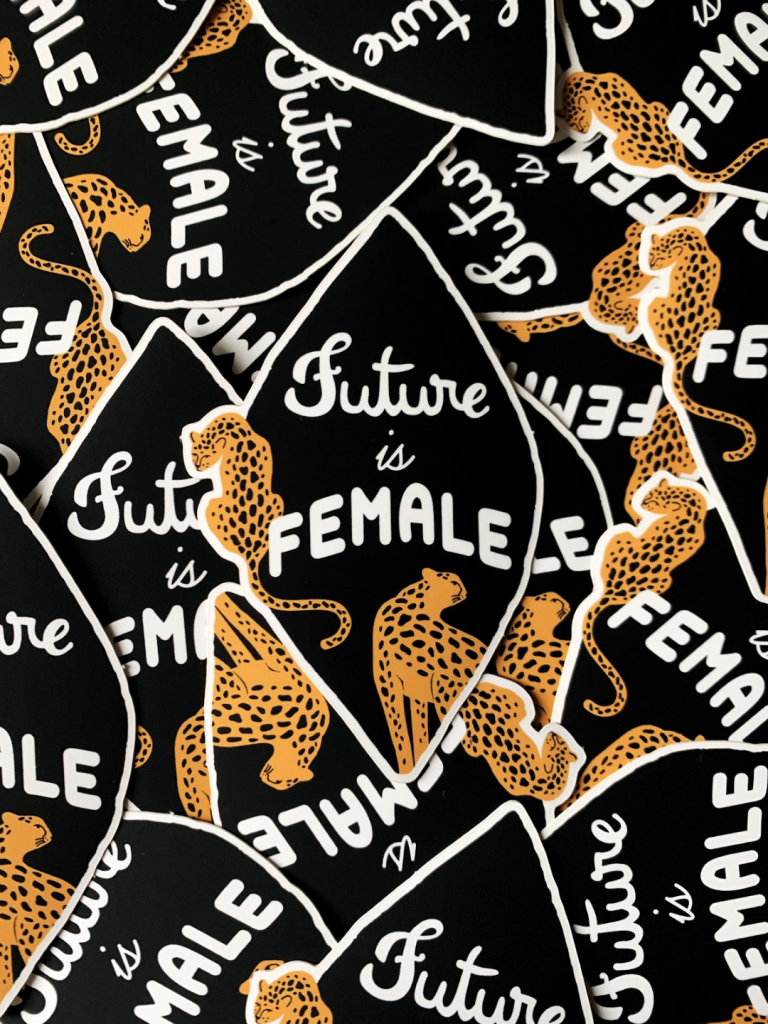 Stickers by My Dear Vagina : future is female